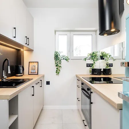 Blue Matcha Premium Apartment Okopowa Варшава Екстер'єр фото