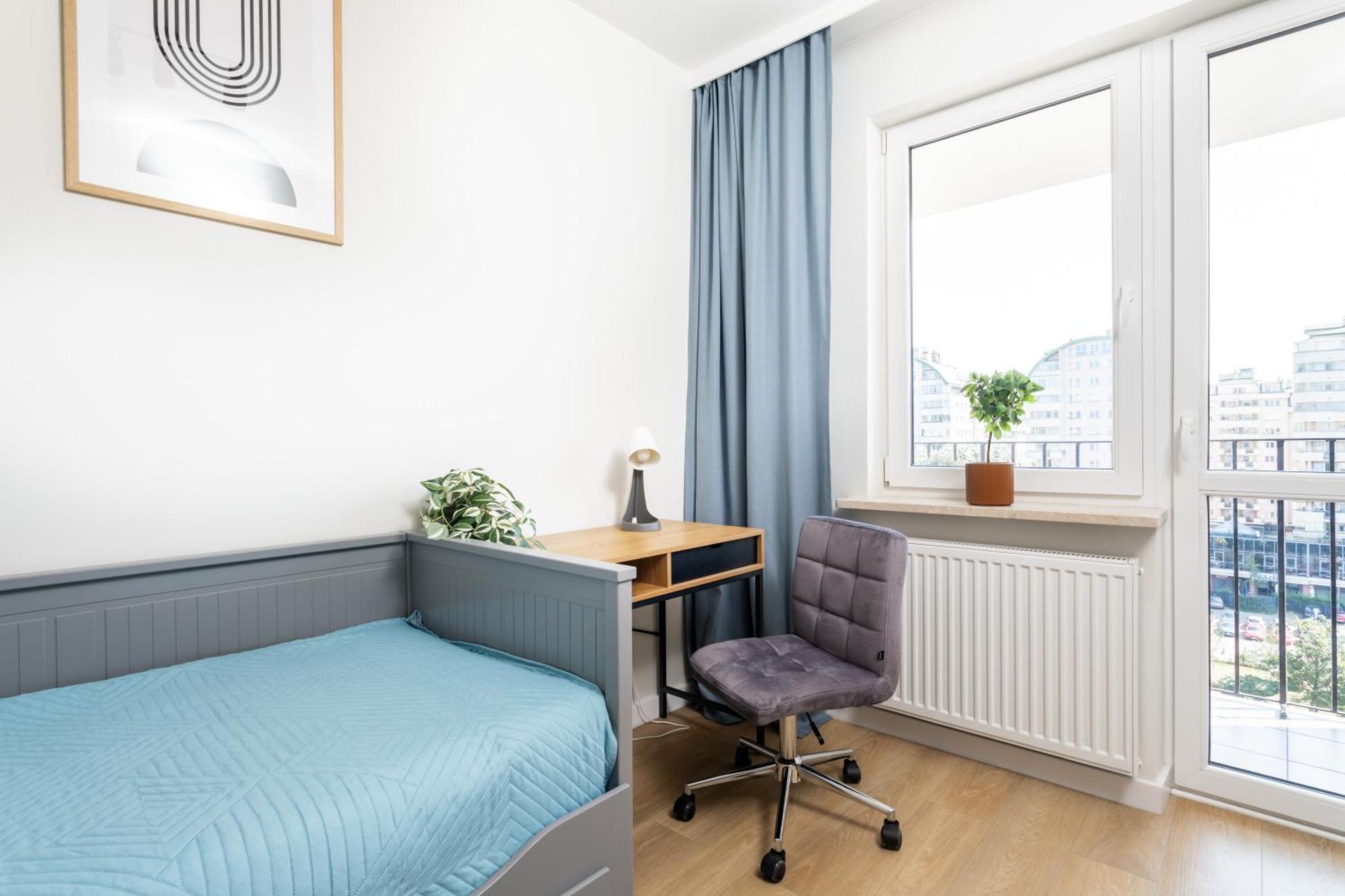Apartment Blue Matcha Premium Okopowa Warschau